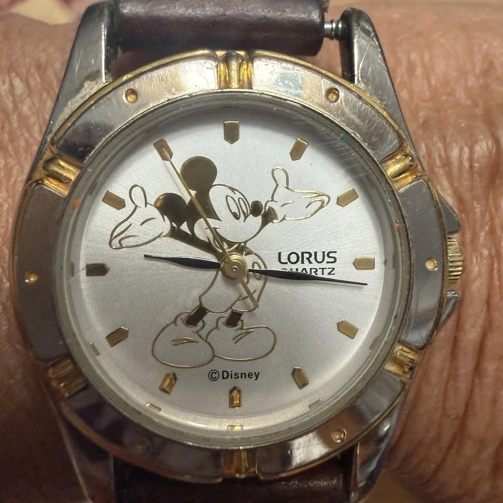 Disney Retired Lorus Women's Mickey Mouse Watch